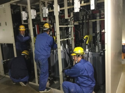 西条市役所高圧受電設備改修