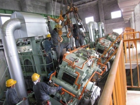 干拓ポンプ修繕