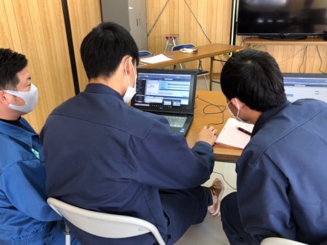 シーケンス制御の様子①