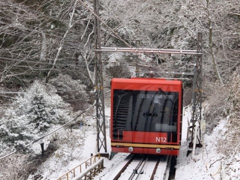 高野山ケーブルカー　車両電気設備工事